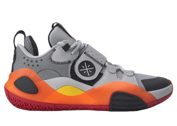 Life Essence 2本 Li-Ning LiNing Essence 2 SFS Grey Multi Athletic Shoes AGBQ063-3