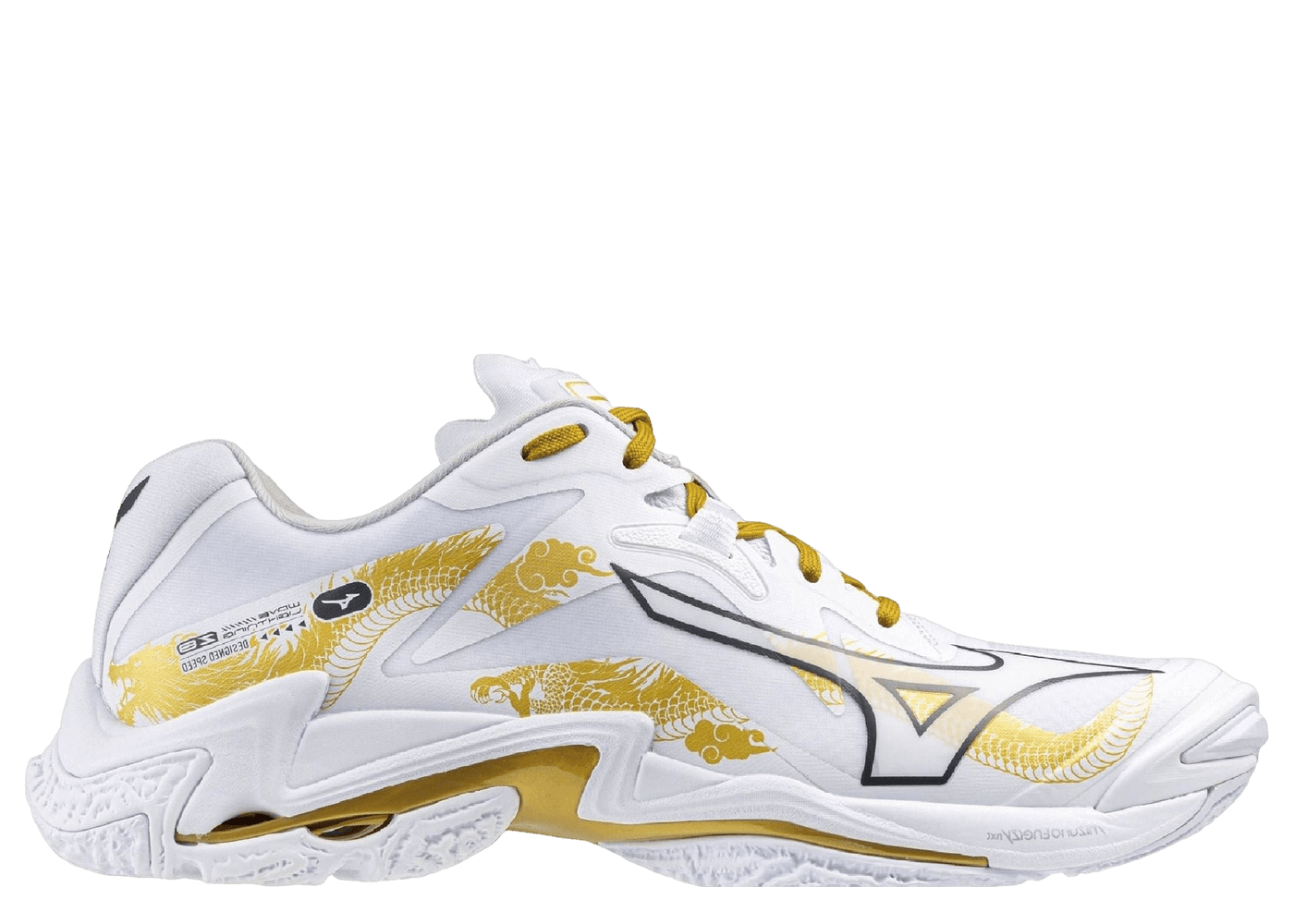 Mizuno Wave Lightning Z8 Gold Dragon - V1GA240059 Raffles & Where to Buy