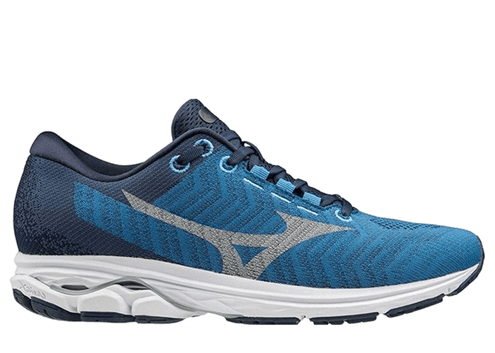 Mizuno Wave Rider Waveknit 3 Blue Grey - J1GC192939