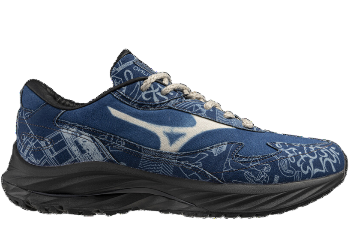 Mizuno Wave Rider Beta Dye Mugen Blue