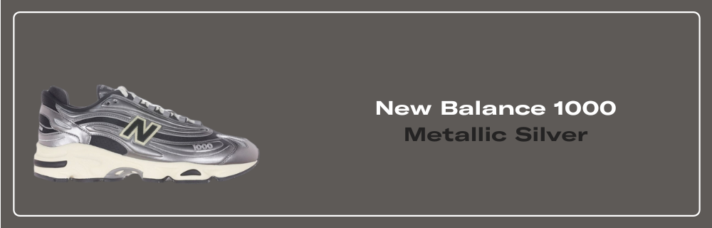 New Balance 1000 Metallic Silver - M1000SL Raffles and Release Date