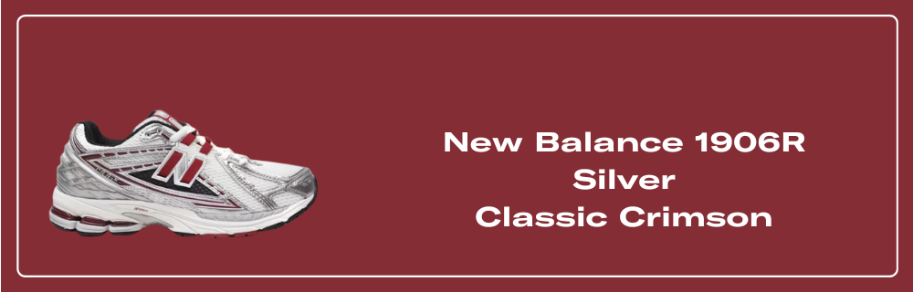 【New Balance】 1906R Silver llic Classic Crimson 85b6d284-3e31-483e-b13d-