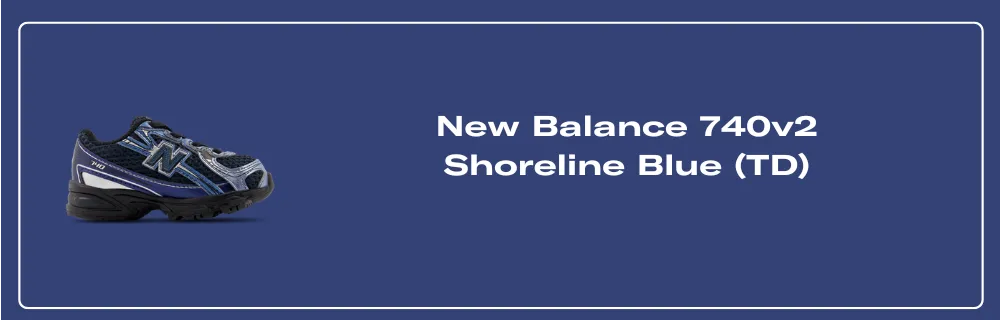 Size 11 - New Balance 740v2 Shoreline Blue (U740DT2) New Balance 740v2 Shoreline Blue main image 4