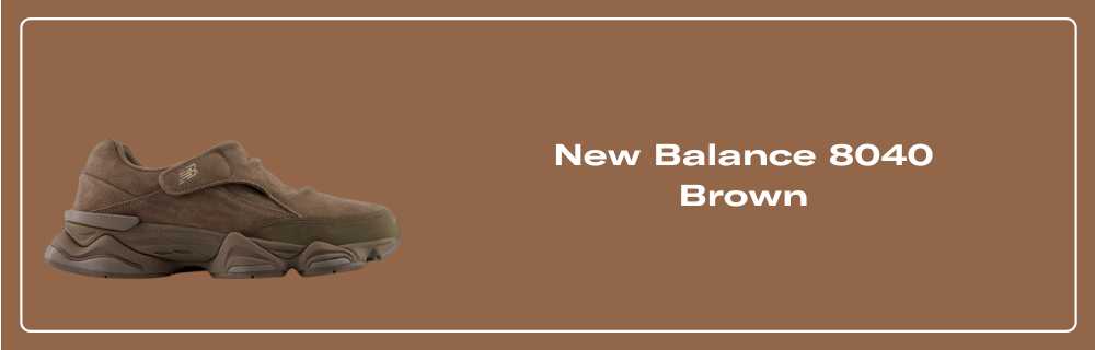 New balance ☆ U8040UOA ‘Brown’ New Balance U8040UOA in Brown New Balance