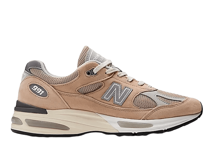 New Balance 991v2 Made in UK Cuban Sand Harbor Mist