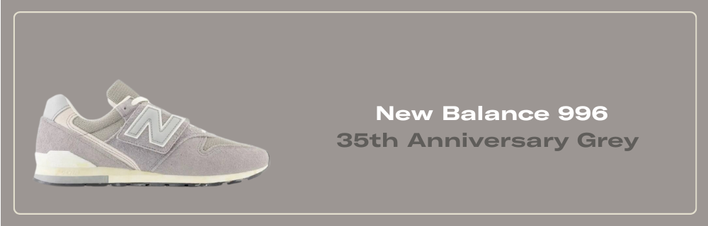 New Balance 996 35th Anniversary Grey - CM996HK2 Raffles & Where
