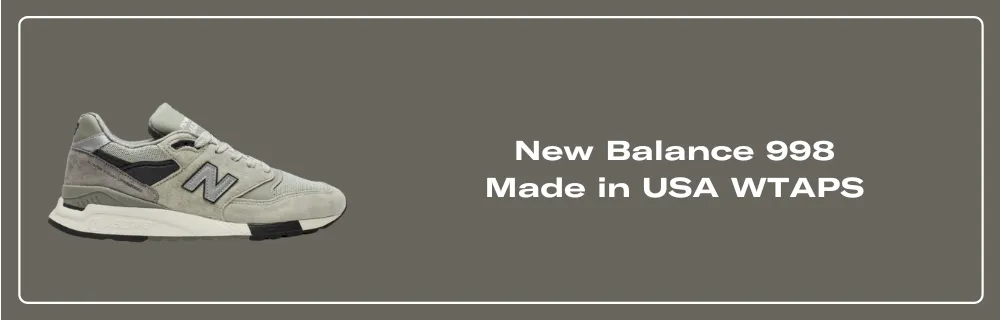 New Balance 998 Made in USA WTAPS - U998WT Raffles & Where