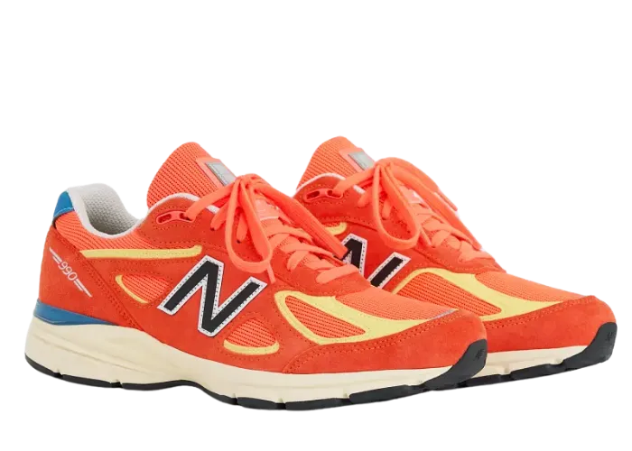 New Balance 990v4 Made in USA Urgent Red