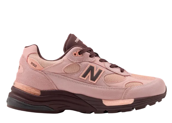 New Balance 992 Made in USA Pink Lemonade