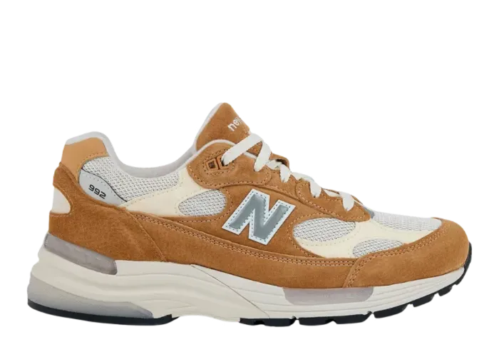 New Balance 992 Made in USA Sweet Carmel Calcium