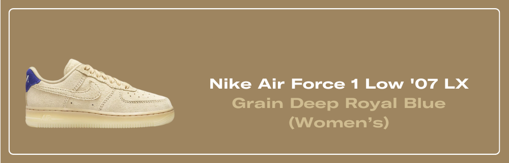Nike Women's Air Force 1 Low Grain Sneakers