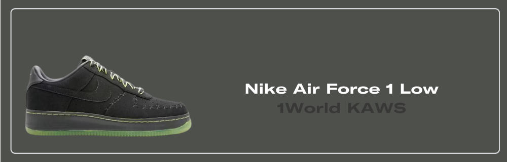 Air force 1 low 1world kaws cheap