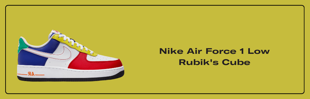 Nike Air Force 1 '07 LV8 Rubik's Cube