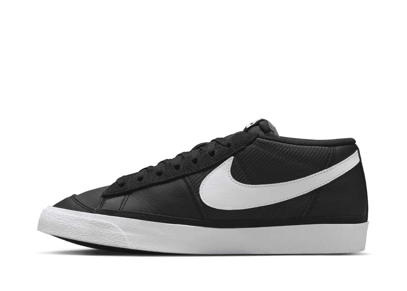 blazer low black and white