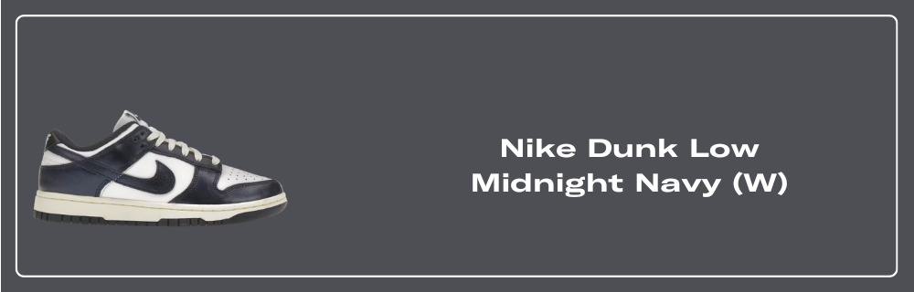Nike Women's Dunk Low White/Midnight Navy FN7197-100