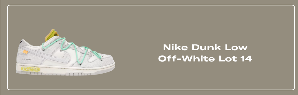 Nike Dunk Low Off-White Lot 50 Raffles and Release Date