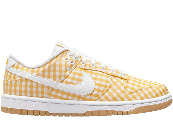 The Nike Dunk Low Gingham Yellow Is Ready for Your Next Picnic ...