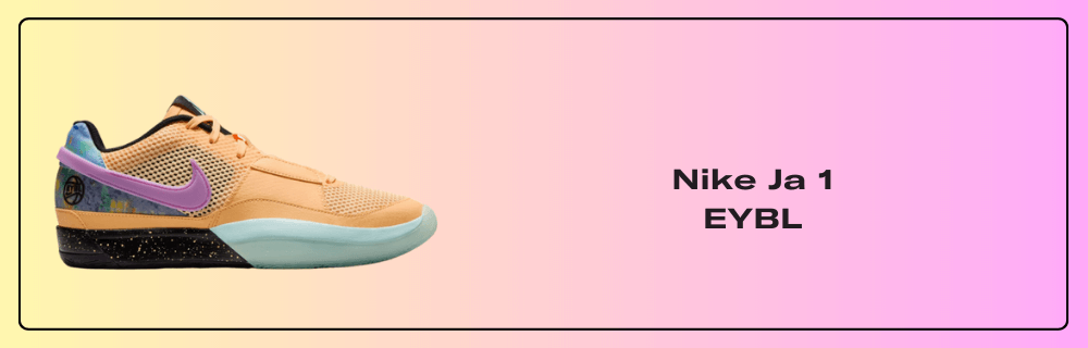 [希少] NIKE JA1 EYBL グローバルラスト First pictures of the Nike Ja 1 