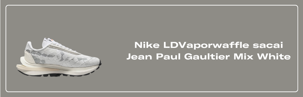 nike ld vaporwaffle mix sacai jean paul gaultier black white