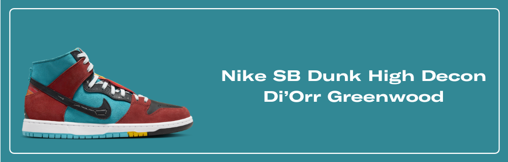 Nike SB Dunk High Di'orr Greenwood Navajo Arts - FQ1775-400 Nike SB Dunk High Di'orr Greenwood Navajo Arts - FQ1775-400