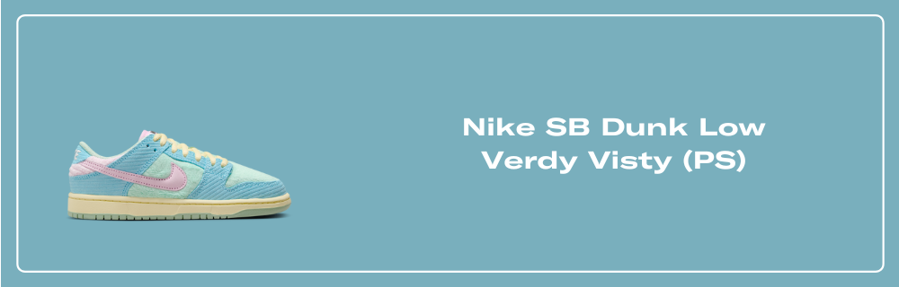 ◇キッズ◇VERDY X NIKE SB DUNK LOW PRO(PS)◇コラボ◇正規品
