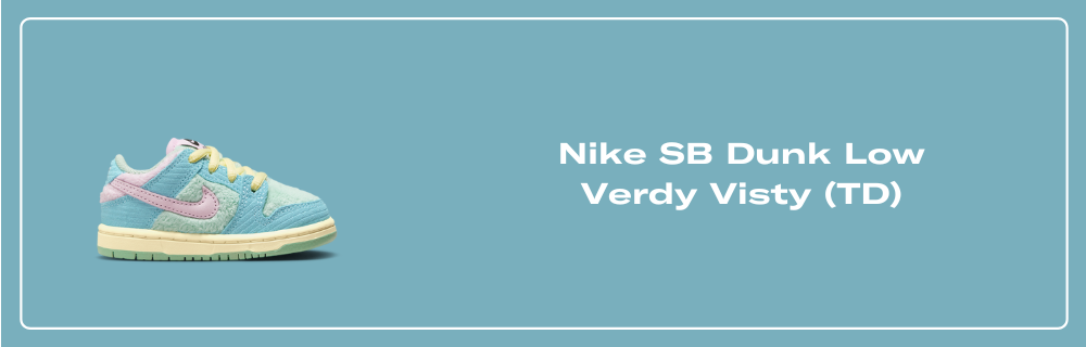 Nike SB Dunk Low Verdy Visty (PS) - FZ7195-400 Raffles