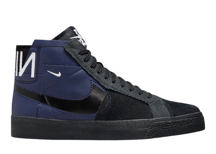 Nike SB Zoom Blazer Mid Premium Midnight Navy Black