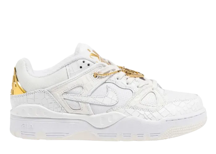  Nike Air Force 3 Low NIGO White Metallic Gold