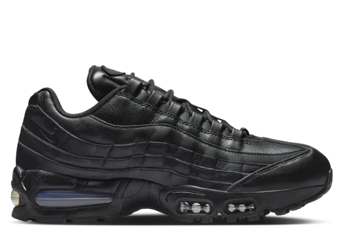 Nike Air Max 95 Big Bubble Leather QS Triple Black