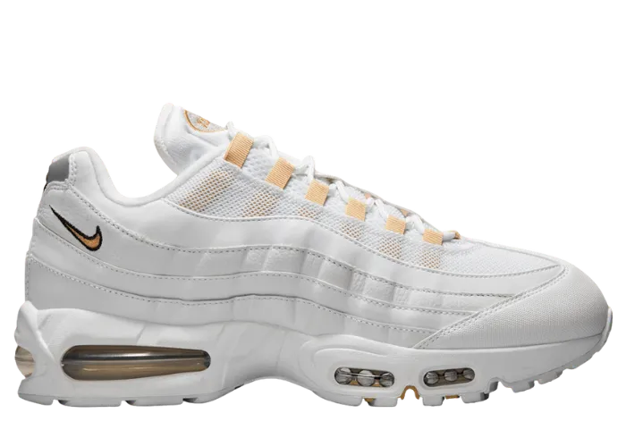 Nike Air Max 95 White Metallic Gold