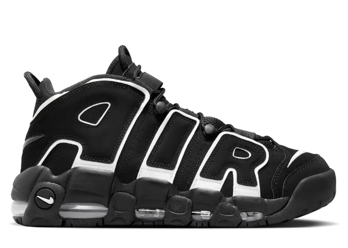 Nike Air More Uptempo Black White
