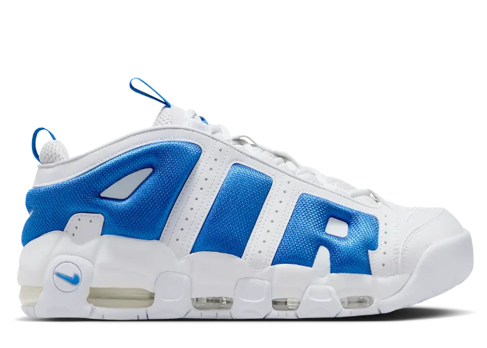 NIKE★AIR MORE UPTEMPO LOW★WHITE/HYPER  Nike Air More Uptempo Low White / Hyper Royal - Dec 2024