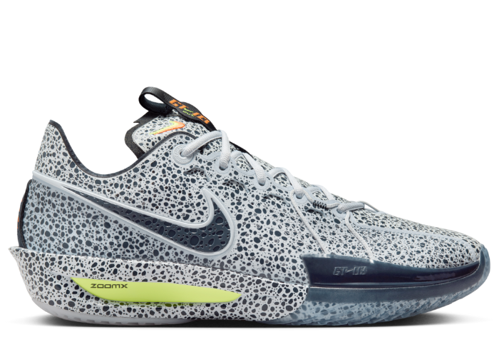 NIKE AIR ZOOM G.T. CUT3 ホワイト/グレー/パープル シューズ