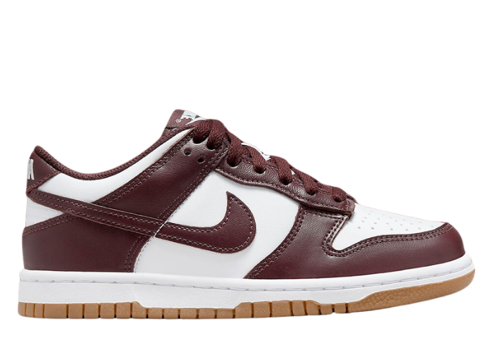 Nike Dunk Low Burgundy Crush Gum (GS) - HJ9282-100
