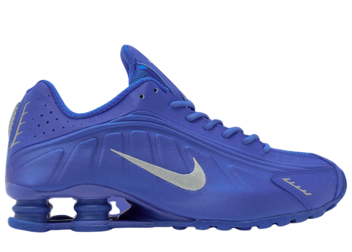 The Nike Shox R4 Blue Woman Group Releases August 2024