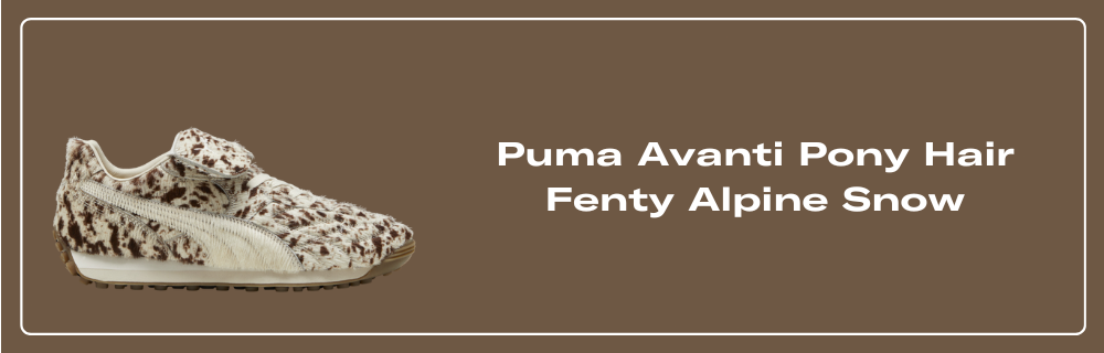 Puma Avanti Pony Hair Fenty Alpine Snow - 399814-01 display picture 3