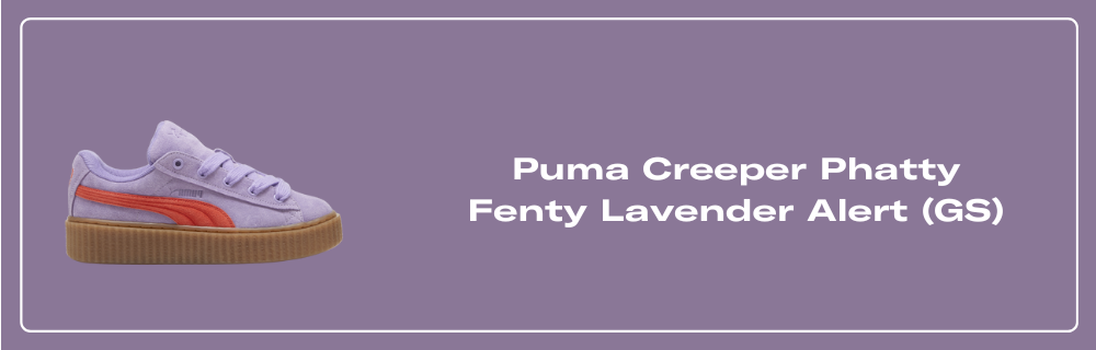 Puma Creeper Phatty Fenty Lavender Alert - 396403-03