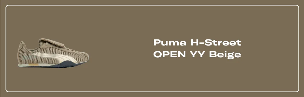 早期完売★OPEN YY×PUMA★H-Street Open YY(BEIGE/追跡O) Puma H-Street OG OPEN YY BEIGE