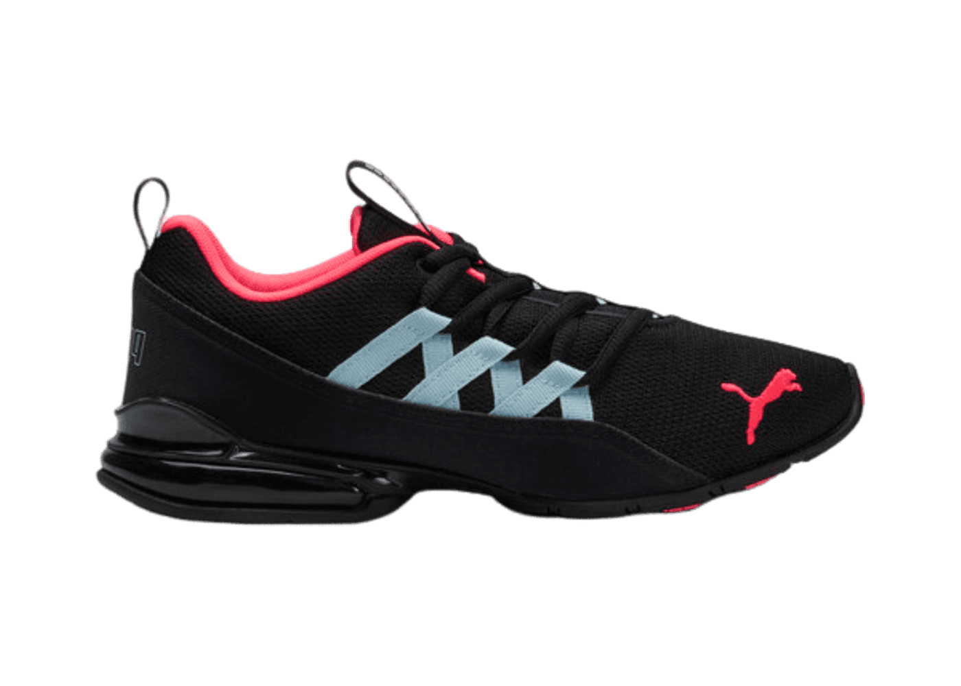 PUMA Riaze Prowl Training in Black Ignite Pink Aquamarine 190305 10 Release Info