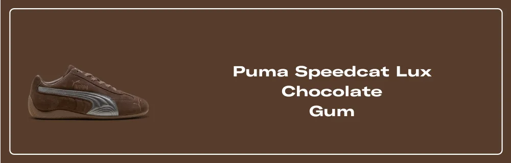 Puma Speedcat Lux Chocolate Gum - 408198-01 Raffles & Where to Buy