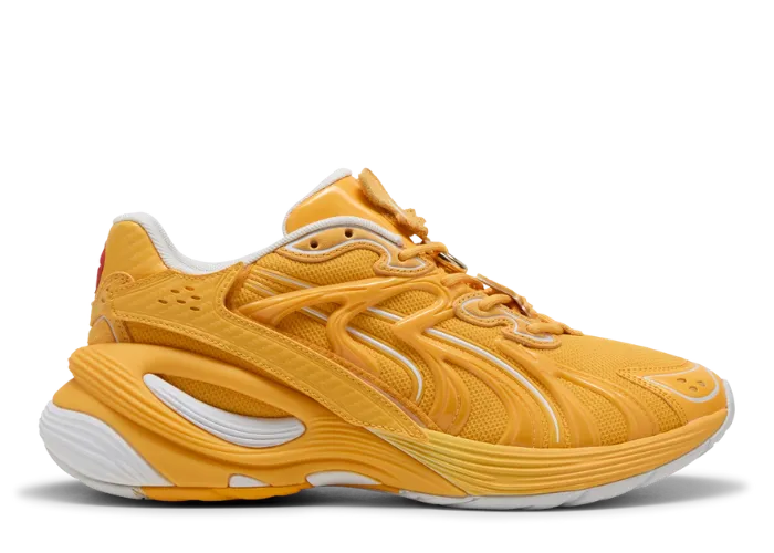 PUMA Sonic the Hedgehog TAILS Yellow Inverse Sneaker 404364 01 RARE! Men\'s 7 Sonic The Hedgehog x Puma Inverse Chrome Tails 404364-01  main image 2