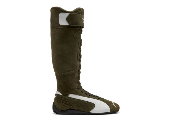 Puma Speedcat Boots Dark Olive Ivory (W) - 403770-04