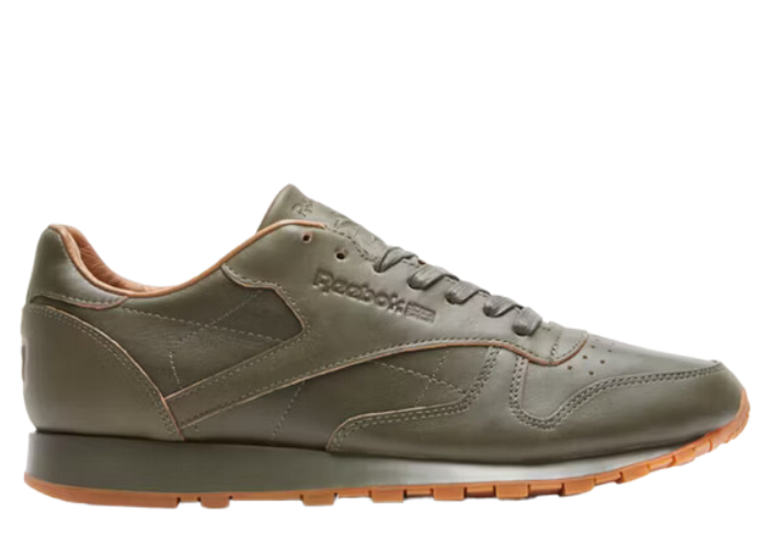 Reebok classic leather olive discount