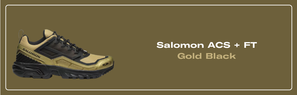 Salomon ACS + FT Gold Black - L47435600 Release Info