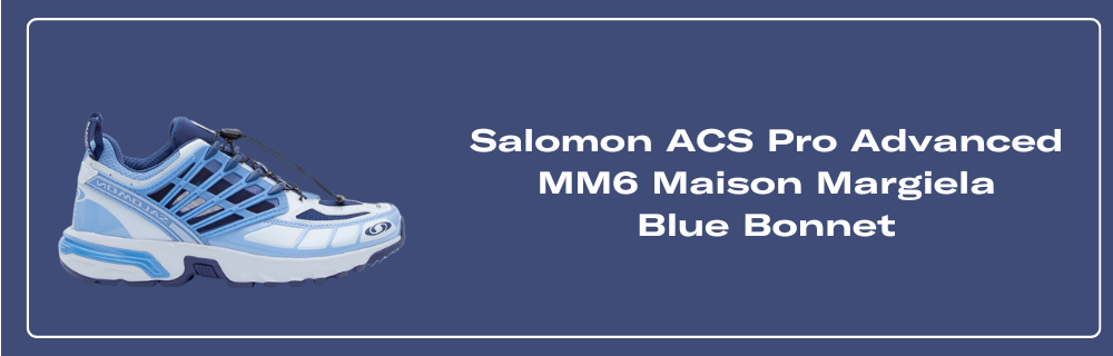 Salomon ACS Pro Advanced MM6 Maison Margiela Blue Bonnet Men's