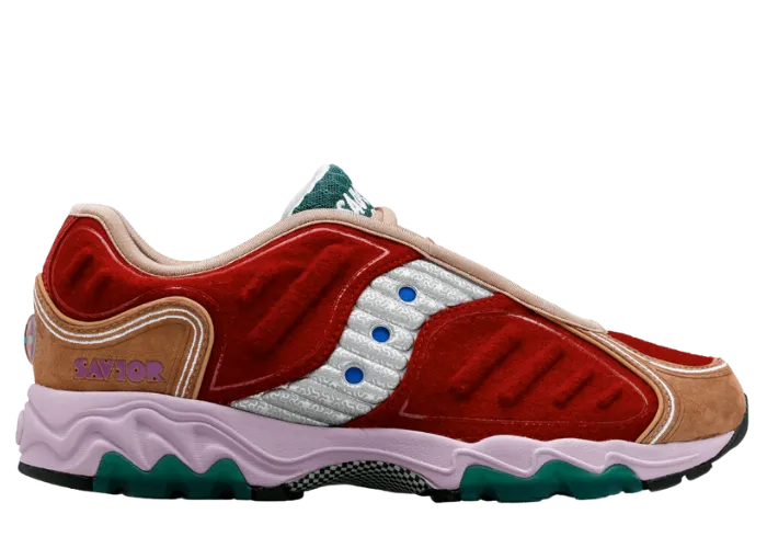 Saucony Matrix Jae Tips Burgundy