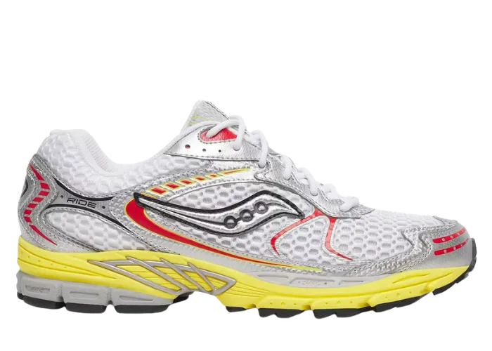 Saucony ProGrid Ride 1 White Buttercup