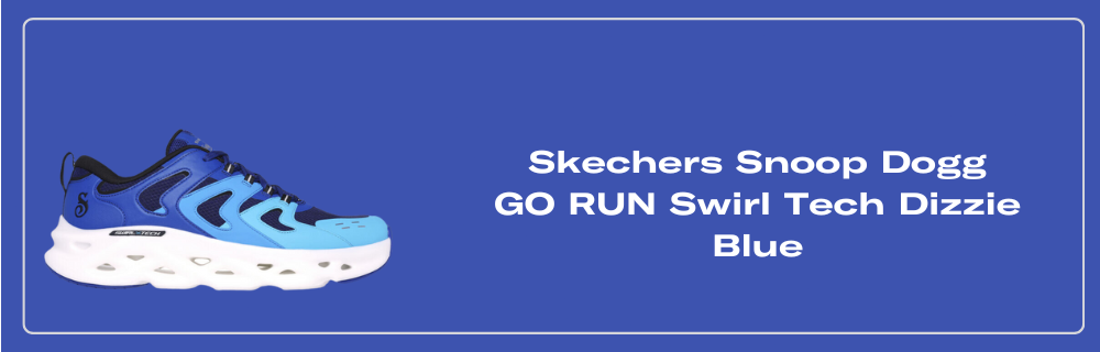 Skechers Snoop Dogg GO RUN Swirl Tech Dizzie Blue - 251019-BLU 