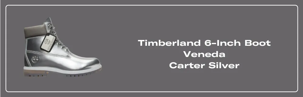 Timberland 6-Inch Boot Veneda Carter Silver - TB0A6EEHELG