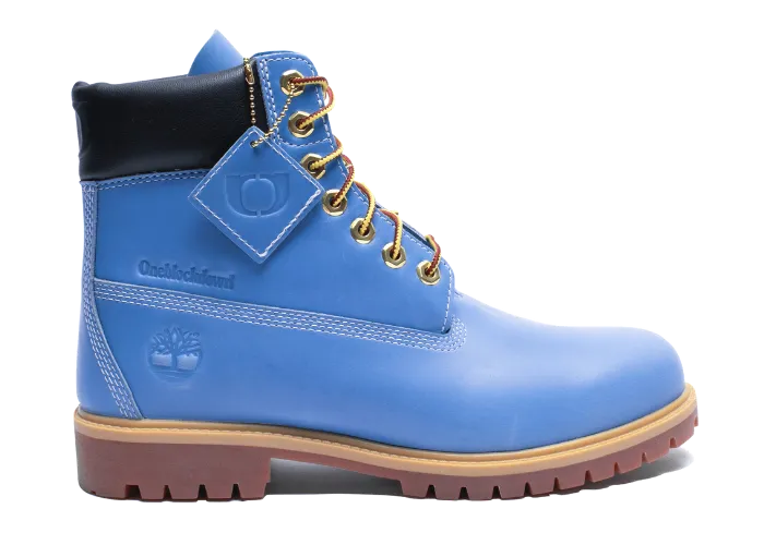Timberland 6 Inch Lace Up Waterproof Boot One Block Down Sky